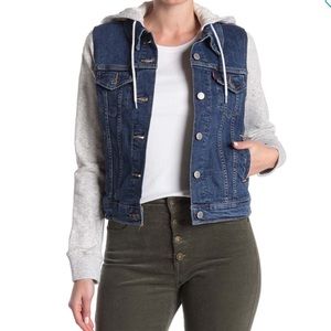 Levi’s Jean jacket with hoodie